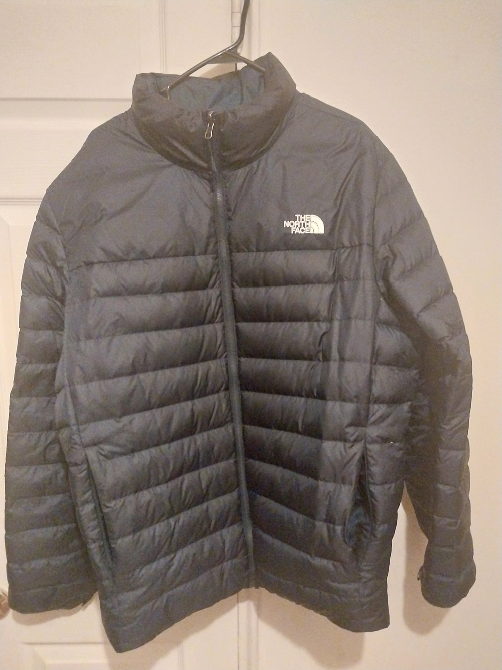 The North Face Men’s Navy Blue Quilted Puffer Jacket